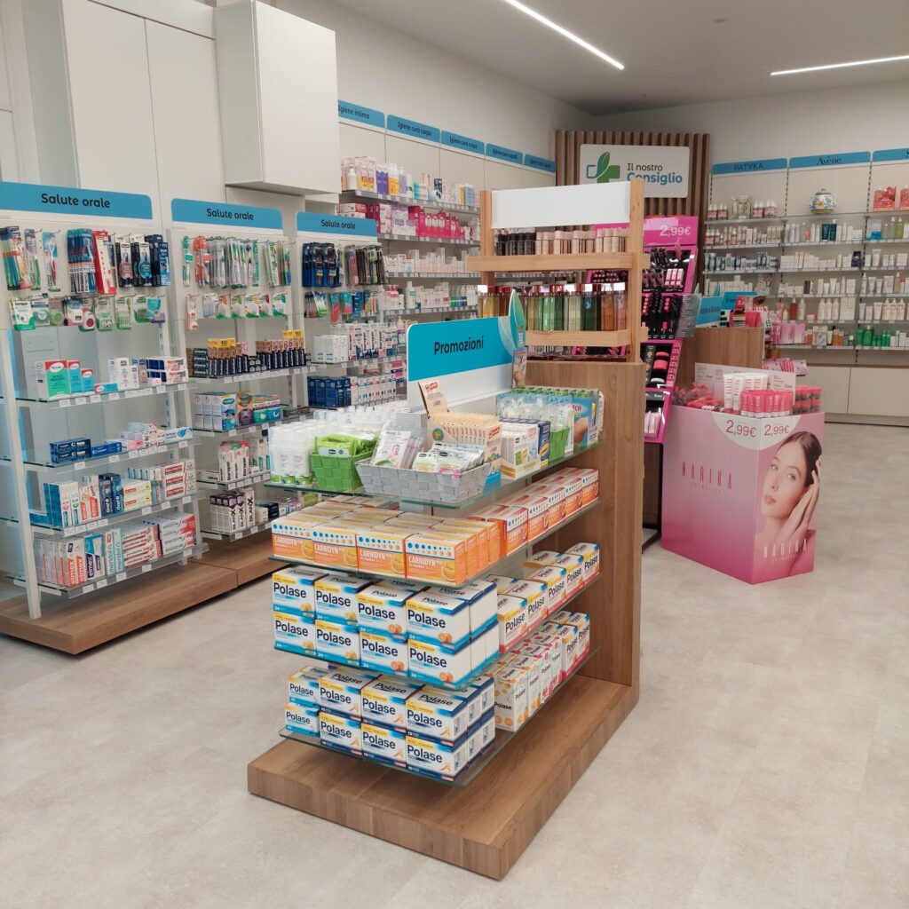 Farmacia Del Cintolese: il Visual Merchandising che valorizza la ristrutturazione e aumenta la redditività della farmacia – Now Farmacia Farmacia Del Cintolese: il Visual Merchandising che valorizza la ristrutturazione e aumenta la redditività della farmacia – Now Farmacia